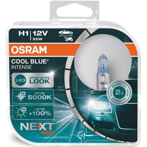 Osram Cool Blue Intense Nextgen H1 12V/55W set 2 Stuks