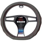 Simoni Racing Stuurwielhoes Compe Flat Bottom Zwart/Rood