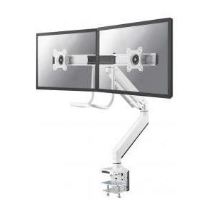 Neomounts by Newstar NM-D775DXWHITE Flat screen/ TV desk mount Clamp 8 kg, 10 - 32", 100x100 mm, Whi