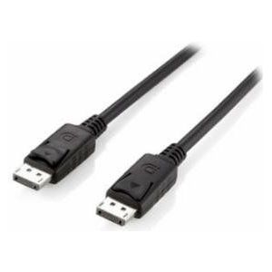 Equip 119337 DisplayPort Cable w/ latch, 4k@30Hz, M/M, HDCP, PVC, 5.0m, black