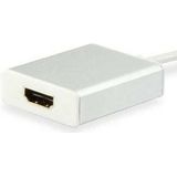 Equip 133452 USB Type C Male to HDMI Female Adapter, 15cm