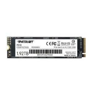 Patriot P310P960GM28P310 P310 SSD, 960 GB M.2 2280, RETAIL, 2100/ 1800 MB/s, 280K/ 250K IOPS