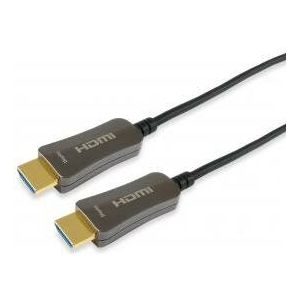 Equip 119430 HDMI 2.0 Active Optical Cable, HDMI Type A -> HDMI Type A 3D, 18 Gbit/s, 30m, Black