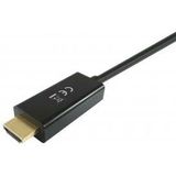 Equip 119392 DisplayPort to HDMI Cable, DisplayPort -> HDMI, Male/ Male, Straight, 5 m