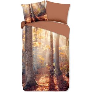 Cheqo® Tweepersoons Dekbedovertrek - 140x220cm - Inclusief Kussenslopen - 100% Microfiber - Multicolor