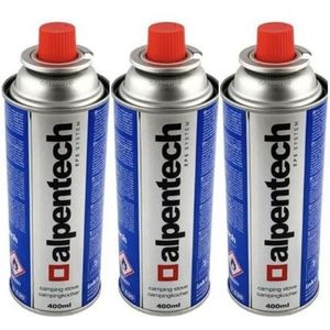 Gasfles | IK301 | 3x 277gram butaan gaspatronen