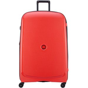 Delsey Belmont Plus MR Trolley XL Expandable red Harde Koffer
