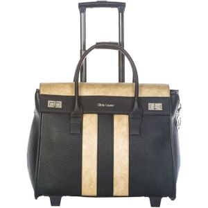Olivia Lauren Buzz Business Trolley gold handbagage koffer pilotenkoffer