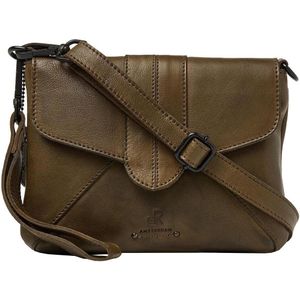 dR Amsterdam Endeavor Shoulderbag / Clutch olive damestas