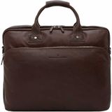 Castelijn & Beerens Firenze Business Laptoptas 17"" mocca