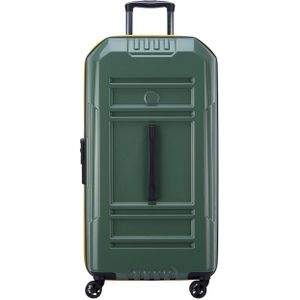 Delsey Rempart Trunk Suitcase XL Expandable army Harde Koffer