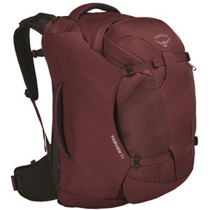 Osprey Fairview 55 Backpack zircon red backpack