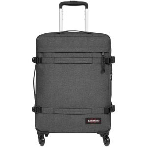 Eastpak Transit&apos;R 4 S black denim Handbagage koffer Trolley
