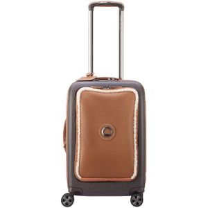 Delsey Chatelet Air 2.0 CarryOn S Expandable Trolley 55 Fleece brown Harde Koffer