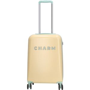 Charm London Capetown Trolley S soft yellow handbagage koffer
