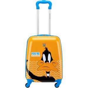 Roncato Looney Tunes Kids Trolley daffy duck arancio kinderkoffer handbagage koffer