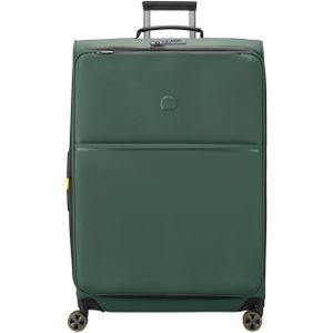 Delsey Turenne Soft Trolley XL Expandable dark green Zachte koffer