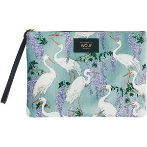 Wouf Heron XL Pouch Bag multi clutch damestas polstasje