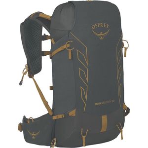 Osprey Talon Velocity 20 S/M dark charcoal/tumbleweed yellow backpack