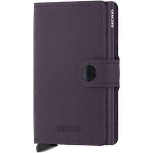 Secrid Miniwallet Matte dark purple/fuchsia Dames portemonnee