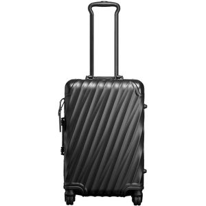 Tumi 19 Degree Aluminium International Carry-On matte black Harde Koffer