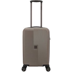 Decent Tourister Cabin Trolley 55/35 taupe Harde Koffer