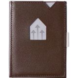 Exentri Leather Wallet RFID brown Dames portemonnee