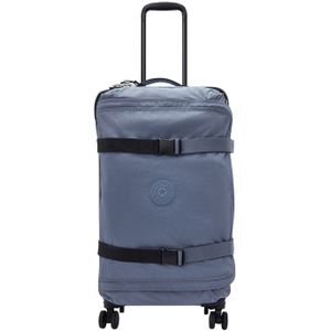Kipling Spontaneous M blue lover zachte koffer