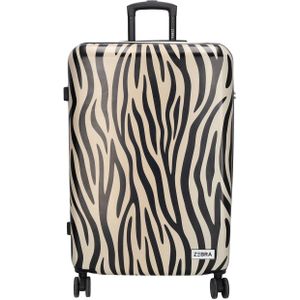 Zebra Trends Animal Travel Trolley 78 zebra Harde Koffer