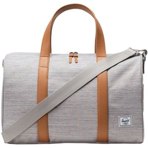 Herschel Supply Co. Novel Carry On Duffle light grey crosshatch Weekendtas