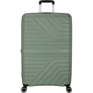 American Tourister Flytwist Spinner 78/29 TSA Expandable botanic green hardcase koffer lichtgewicht koffer