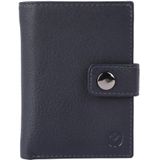 Valenta Card Wallet Leather MagSafe Luxe navy Dames portemonnee