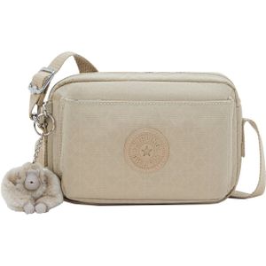 Kipling Abanu 2l Schoudertas Beige Man