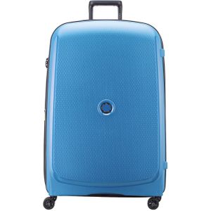Delsey Belmont Plus MR Trolley XL Expandable blue Harde Koffer