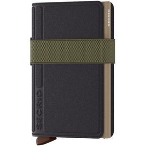 Secrid Bandwallet Liba black olive Dames portemonnee