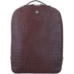 FMME. Claire 13.3 Backpack Croco brown backpack