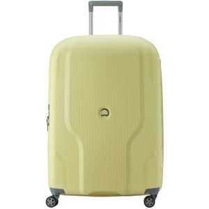 Delsey Clavel Trolley L Expandable pale yellow Harde Koffer