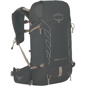 Osprey Tempest Velocity 20 WXS/S dark charcoal/chiru tan backpack