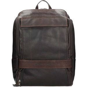 The Chesterfield Brand Rich Laptop Backpack brown