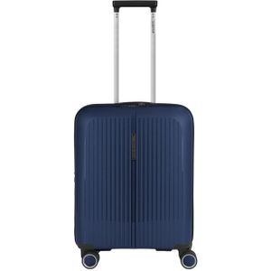 Gabol Brooklyn Cabin Trolley Expandable blue Harde Koffer