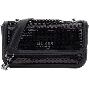 Guess Kaska Mini Cnvrtble Xbody Flap black Damestas