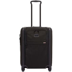 Tumi Alpha Continental Expandable 4 Wheeled Carry-On black Zachte koffer