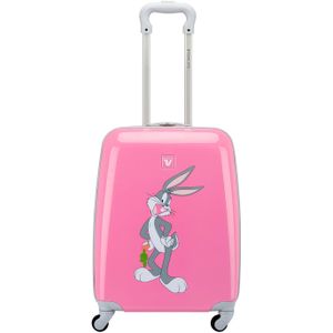 Roncato Looney Tunes Youngster Trolley bugs bunny rosa kinderkoffer handbagage koffer