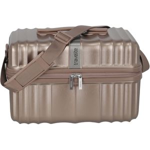 Travelite Paros Beauty Case cappuccino hardcase koffer