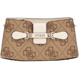 Guess Nolana Crossbody Top Zip latte logo/bone Damestas