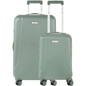 CarryOn Skyhopper 55 + 78 Set olive Harde Koffer