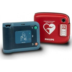 Philips HeartStart FRx AED defibrillator met Philips draagtas - Fins
