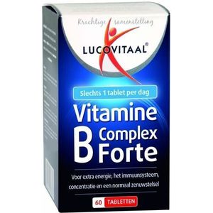 Lucovitaal Vitamine B complex forte - Vitaminen en kruidenpreparaat