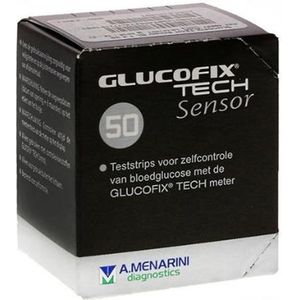 Glucofix Tech Sensor Teststreifen - 50 Stück