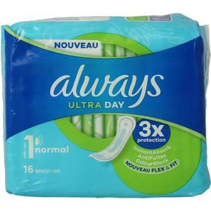 Always Maandverband ultra normaal 16 stuks